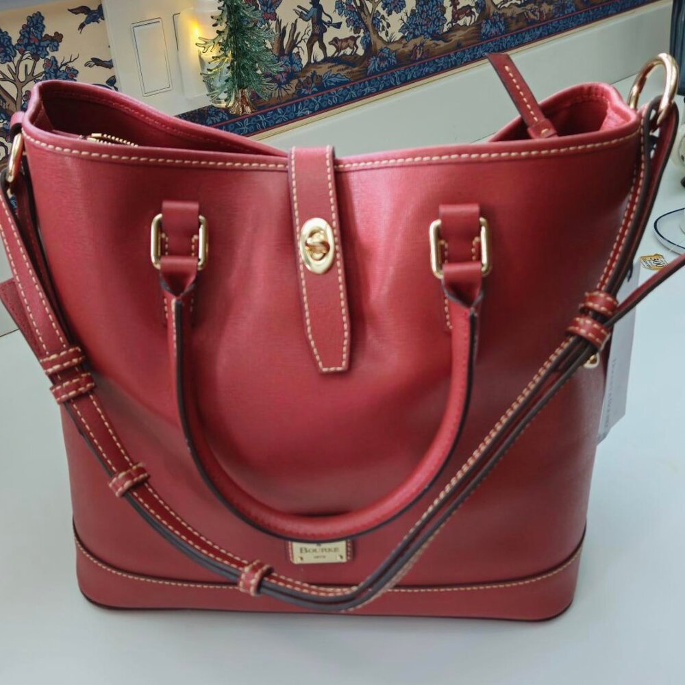 Dooney & Bourke Terracotta Shelby Shopper Bag